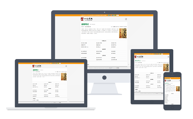 SNovel - 单本/多本小说自适应响应式主题
